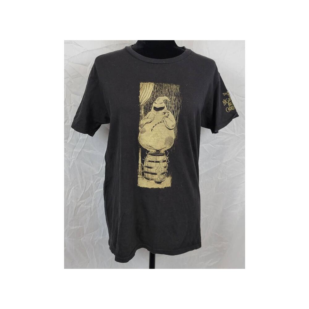 Hanes Nightmare Before Christmas Black Graphic Tee Medium